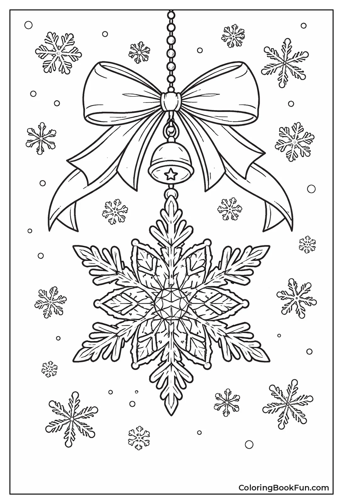 Crystal Snowflake Ornament