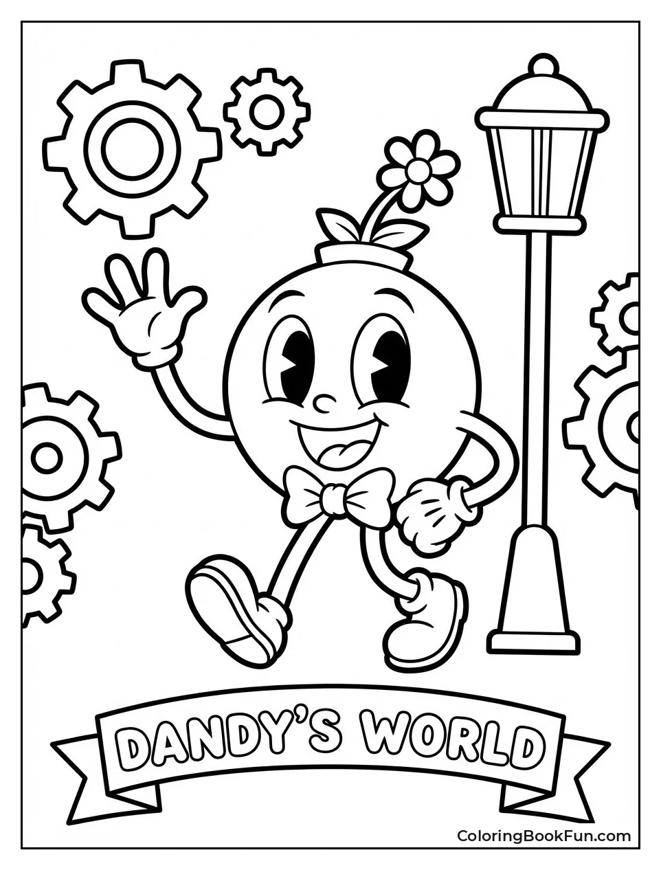 Vintage Rubber Hose Dandy