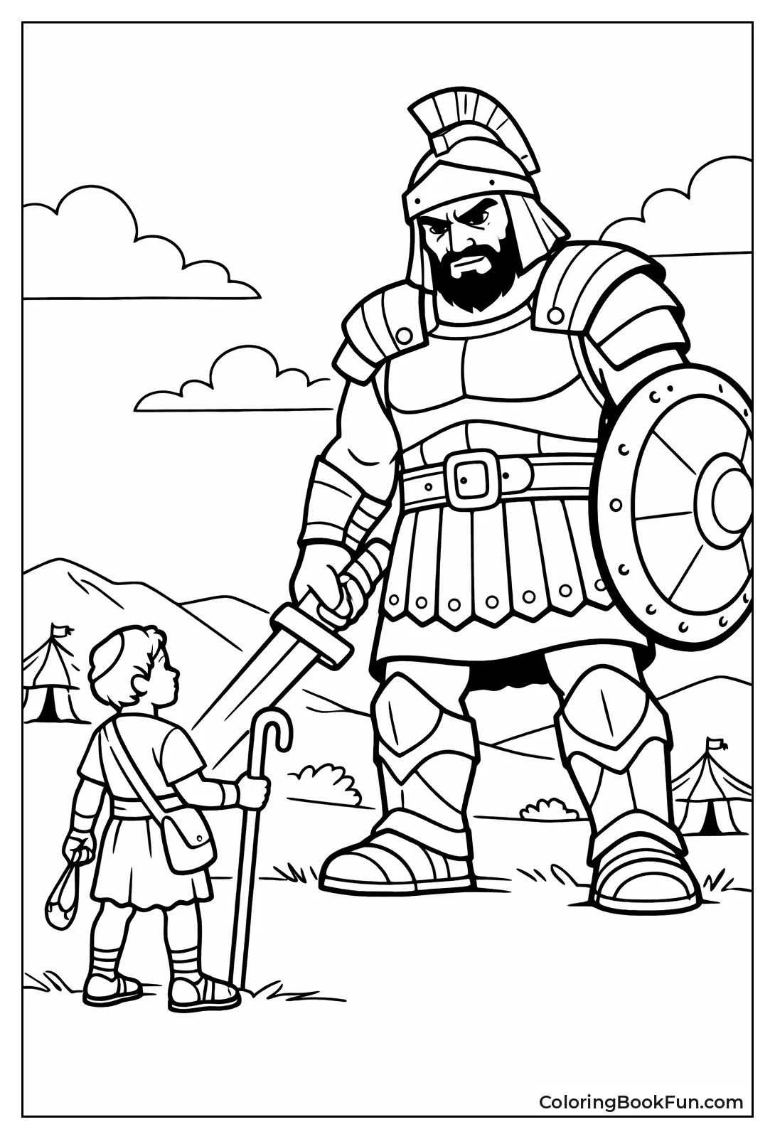 Shepherd David Goliath