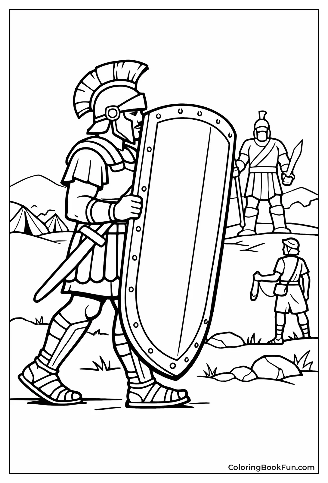 The Giant’s Shield Bearer