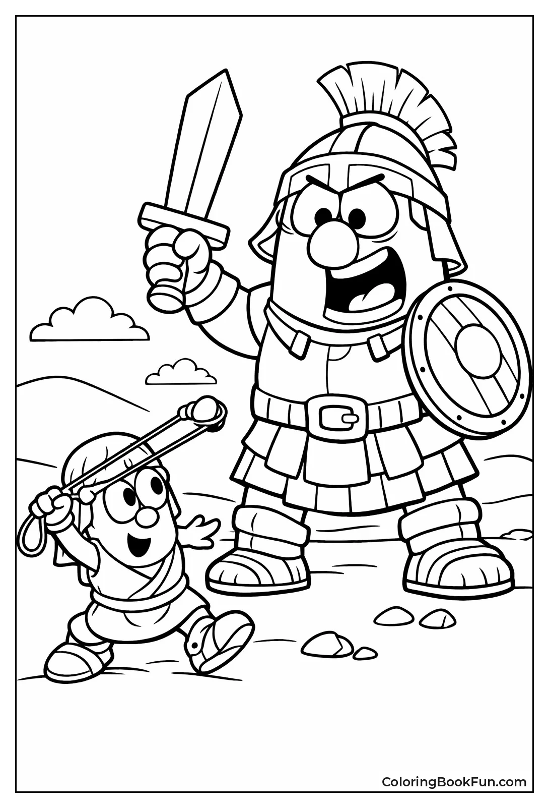 VeggieTales David Goliath