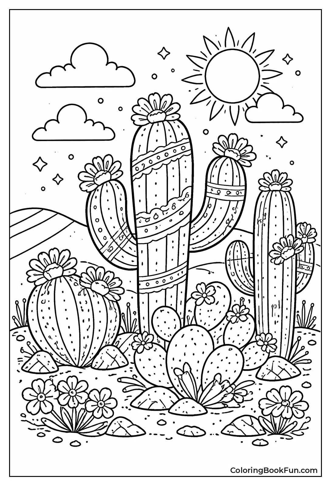 Decorative Cactus Design