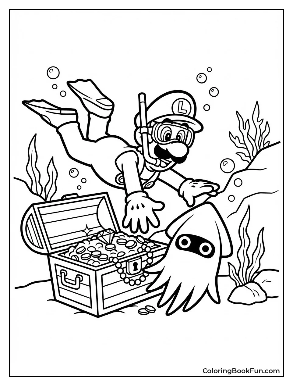 Deep Sea Luigi