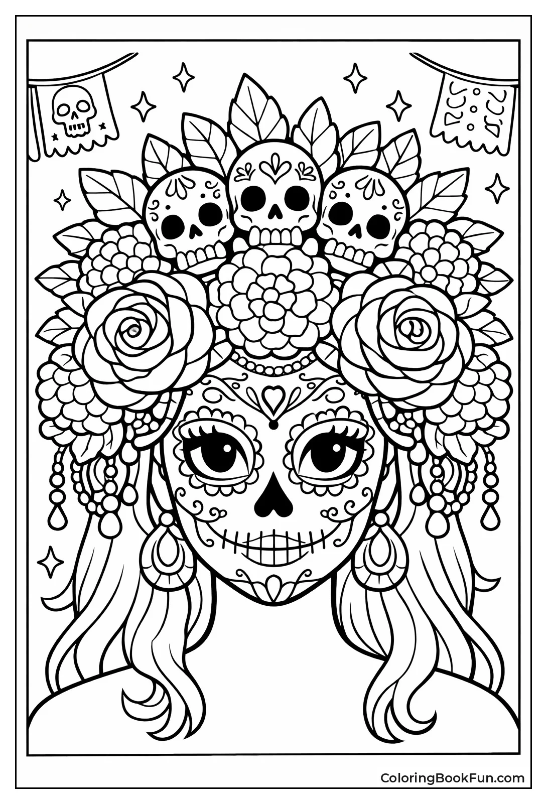 Floral Crown Close up