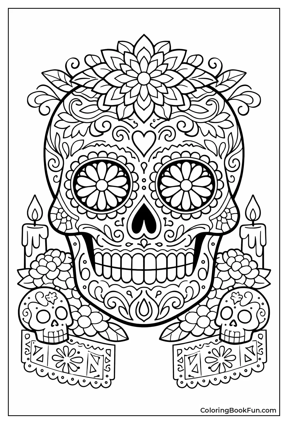 Ornate Skull Pattern