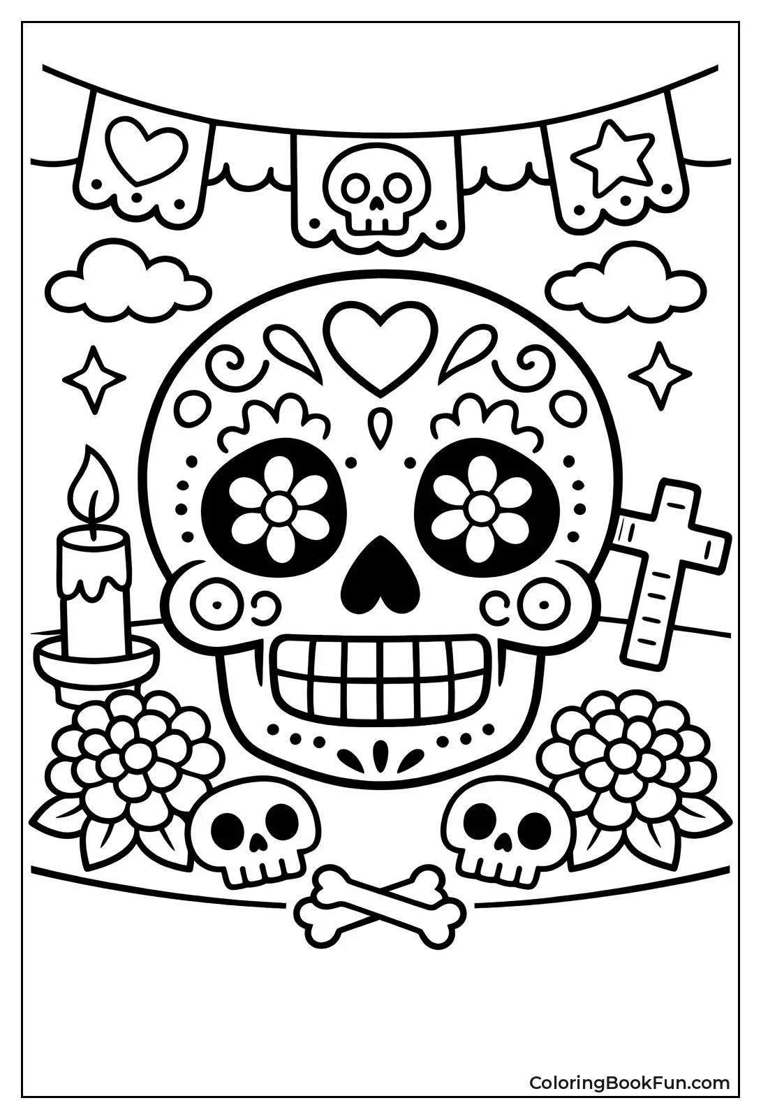 Simple Calavera Icon