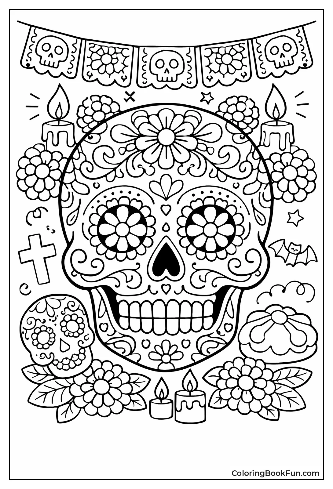 Sugar Skull Portrait