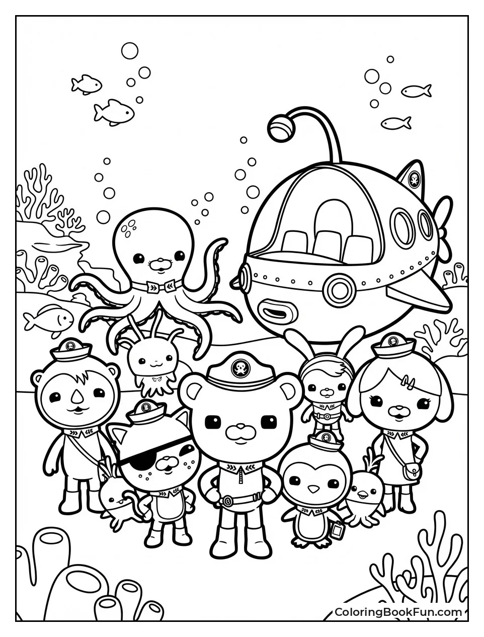 Disney Octonauts Crew