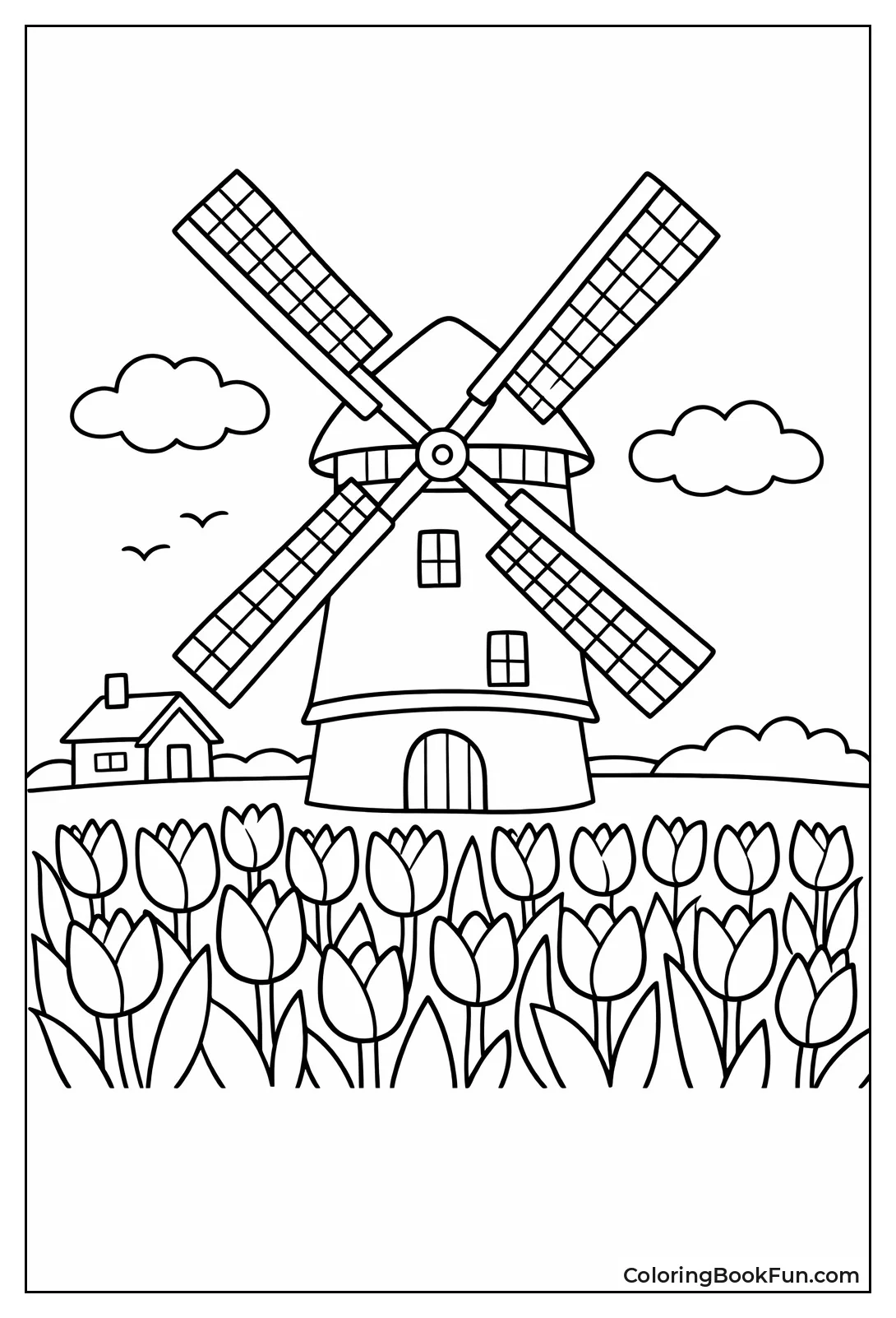 Dutch Windmill House