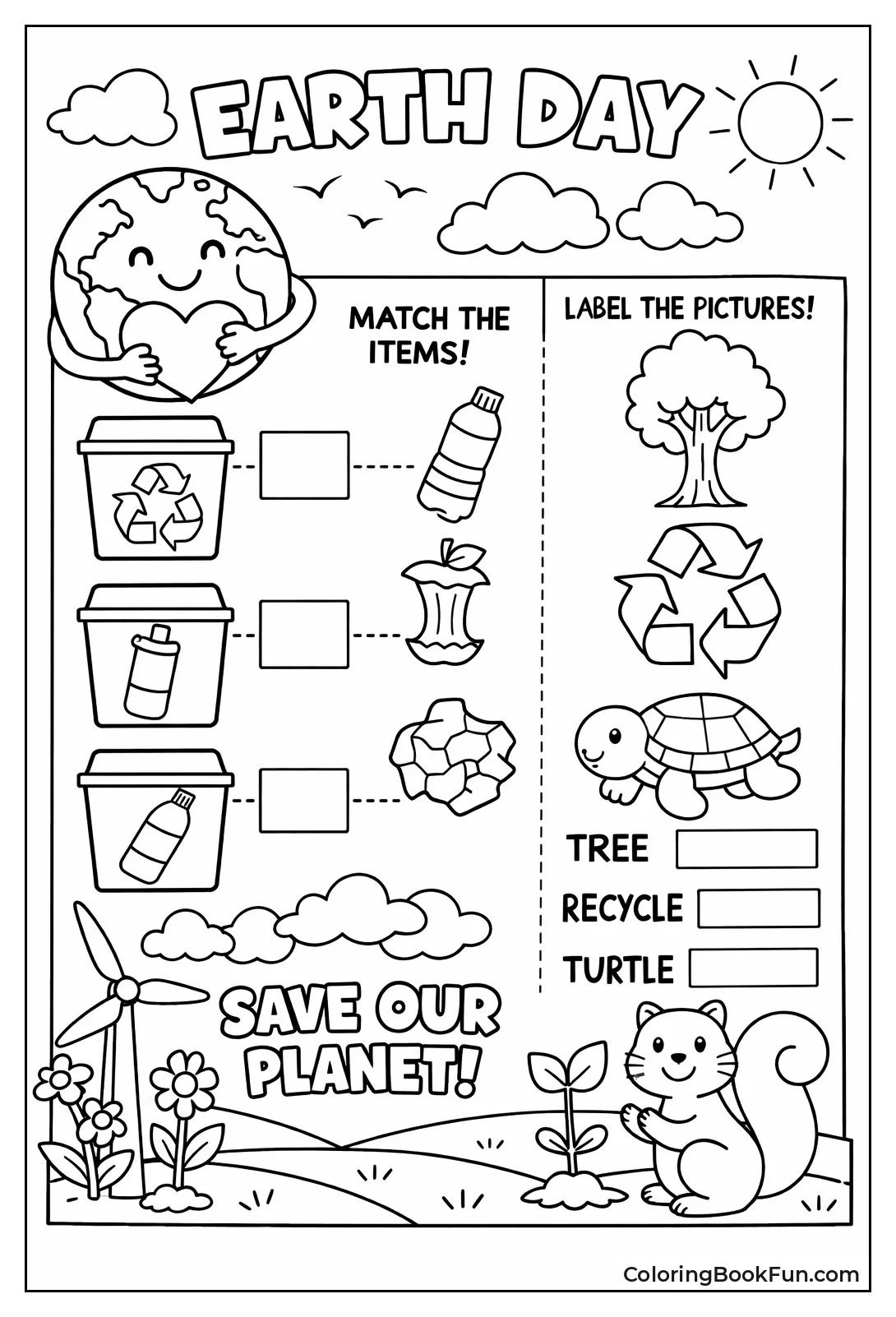 Earth Day Learning Activity