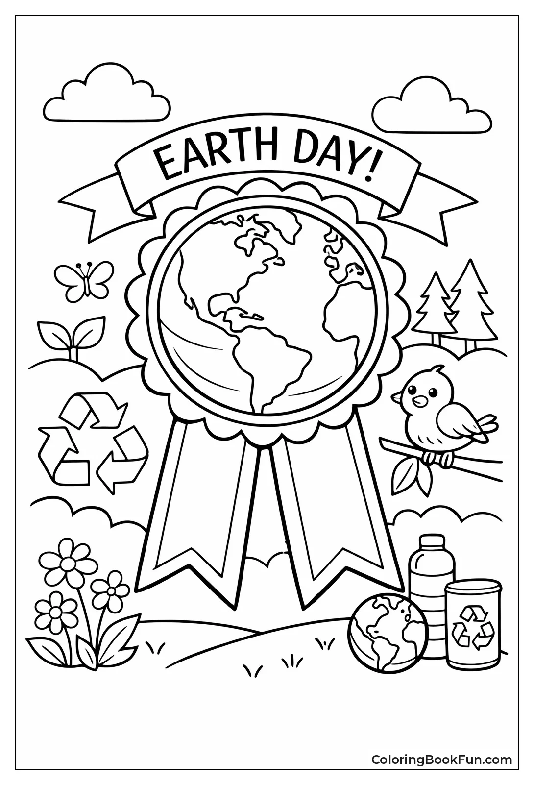 Earth Day Ribbon