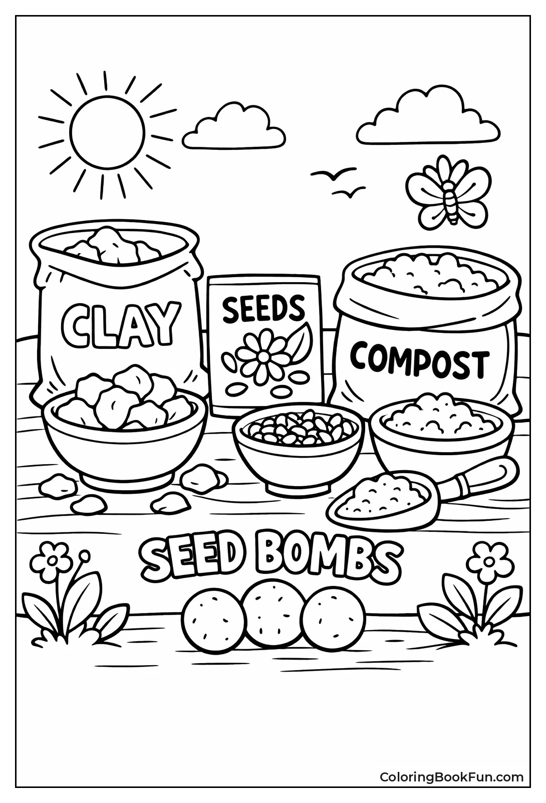 Seed Bomb Craft
