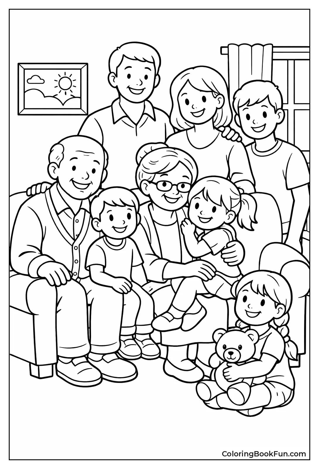 Family with Grandparents