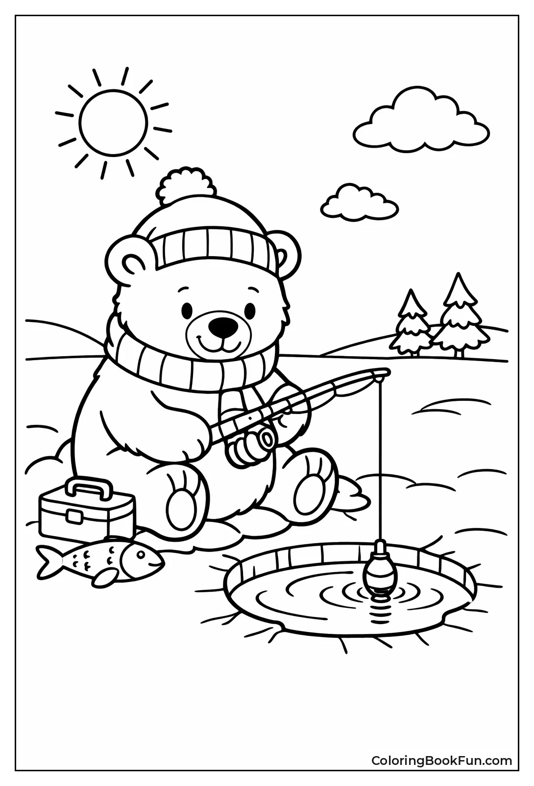 Polar Bear Fishing