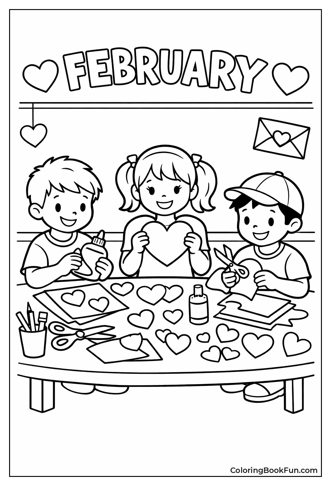 Valentine Party Table