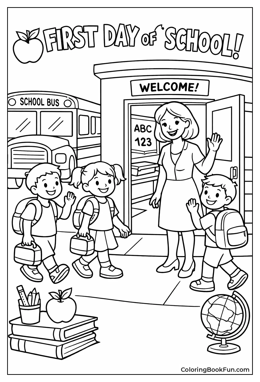 1st Graders First Day