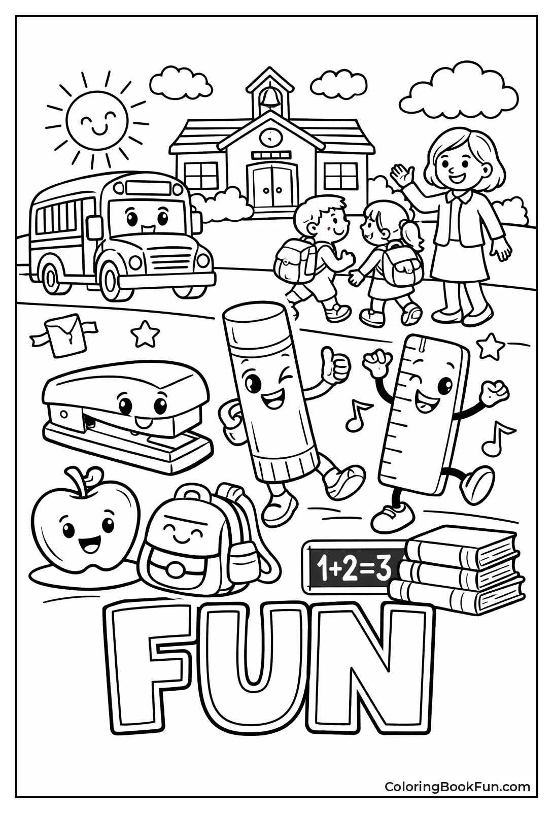 Kawaii School Supplies