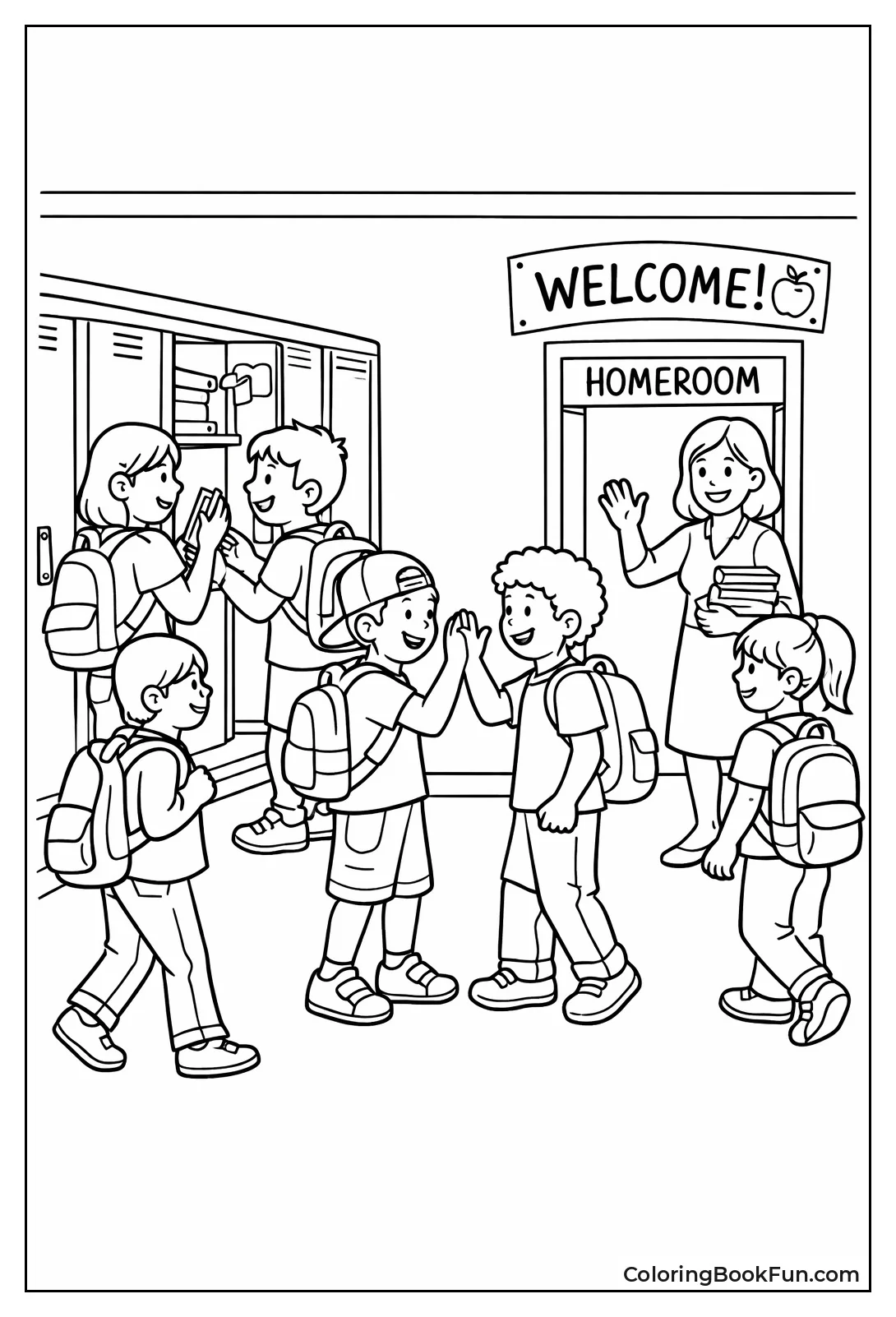 Middle School First Day