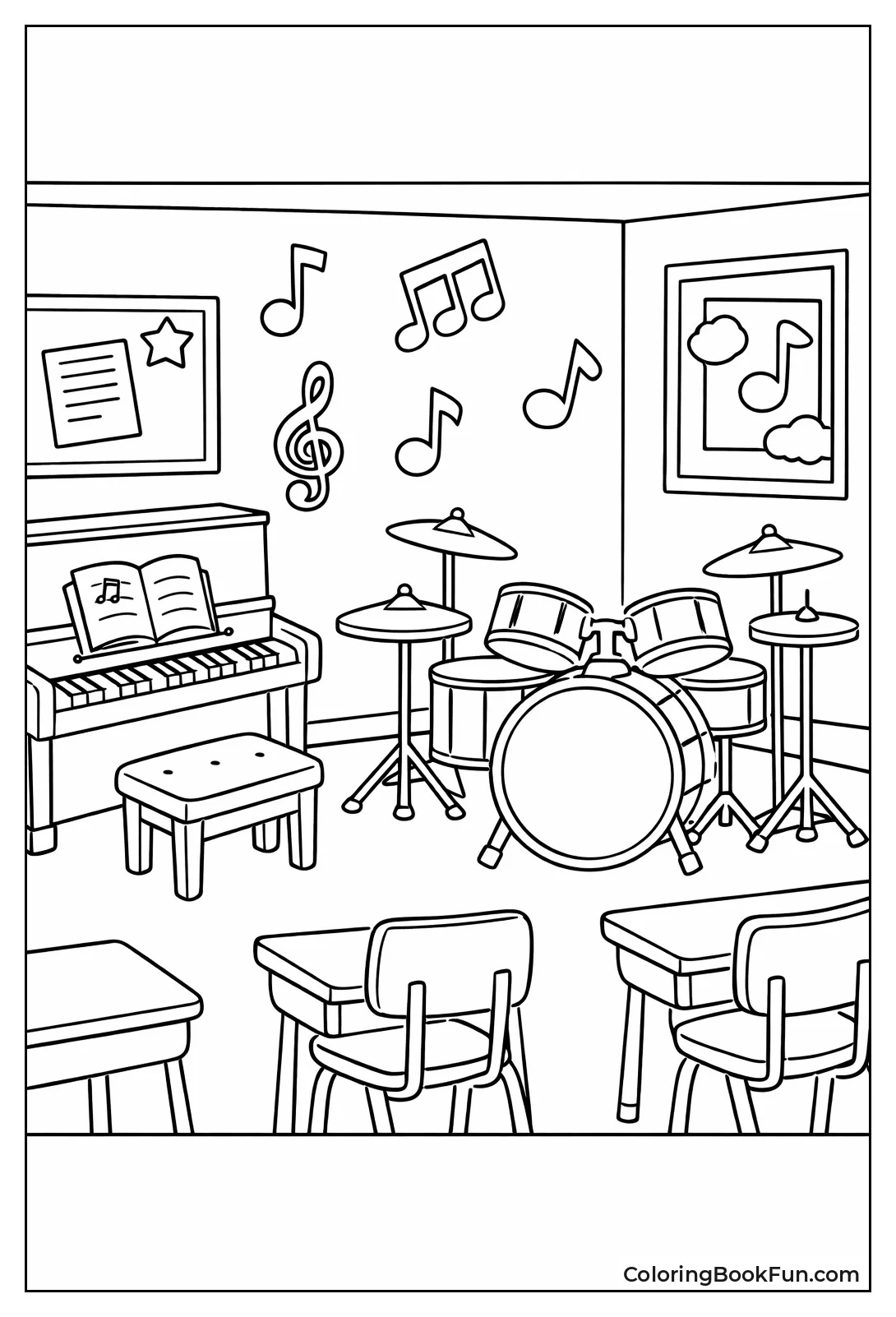 Music Room Instruments