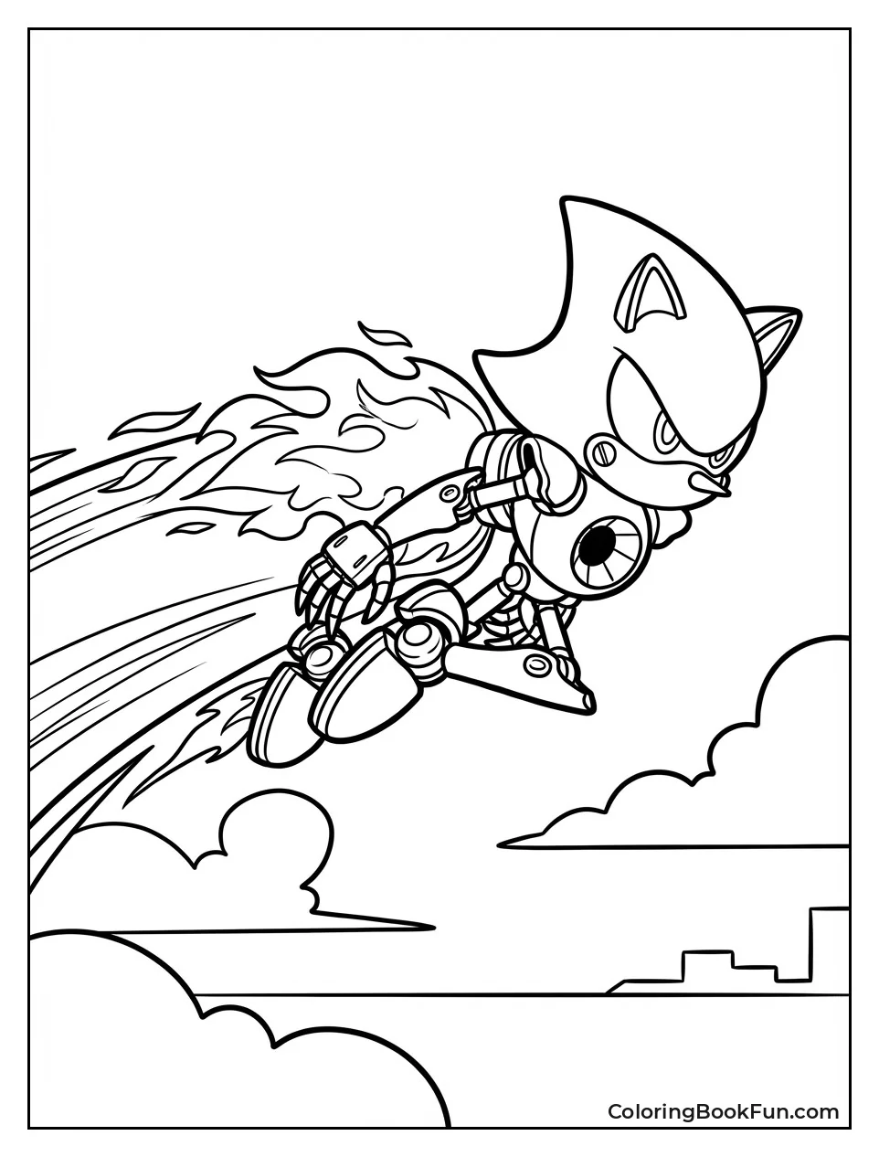 Flying Metal Sonic