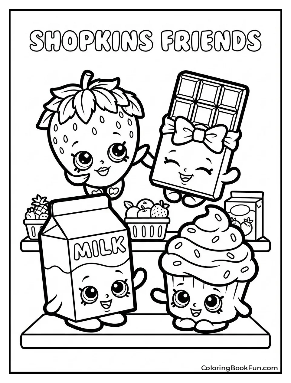 Food Shopkins Characters