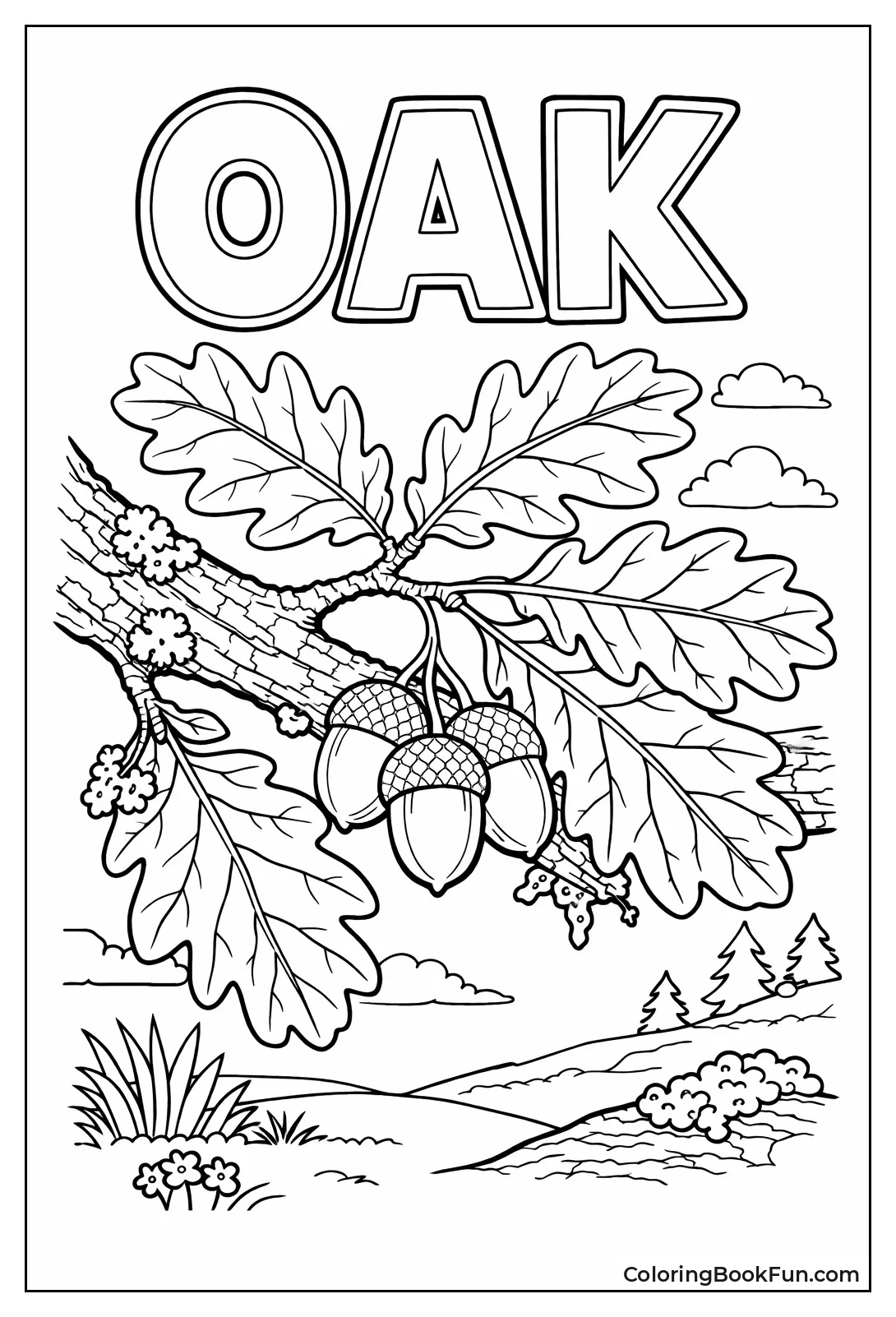 Botanical Oak Elements