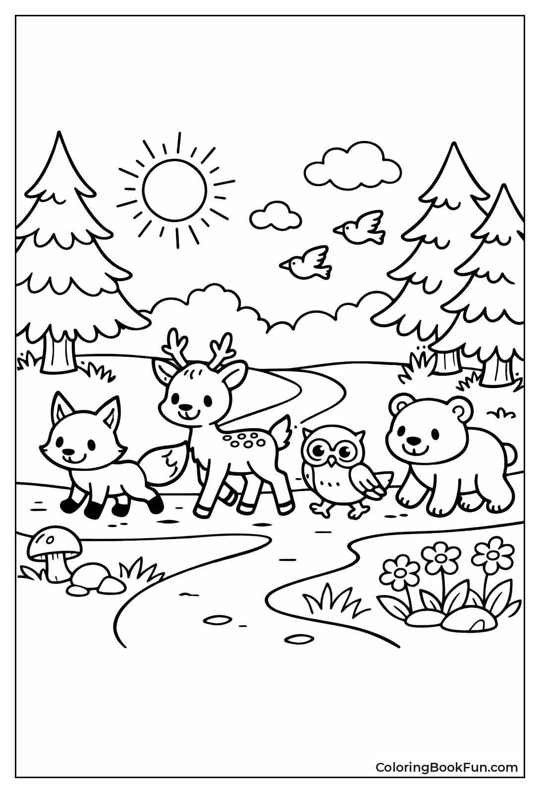 Woodland Animal Parade