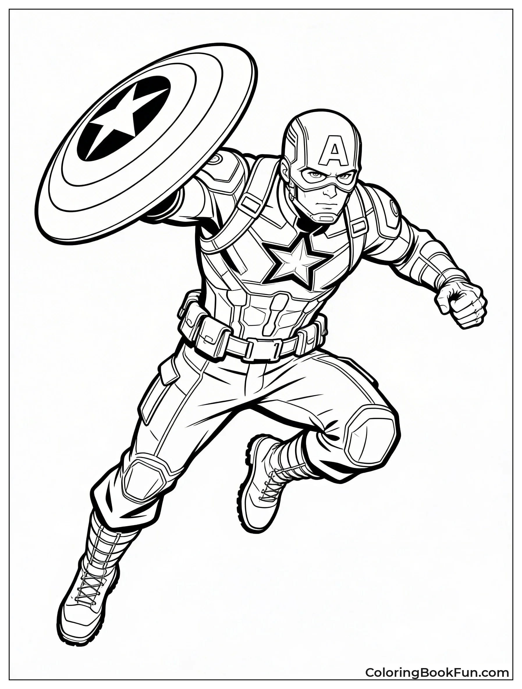 Fortnite Captain America