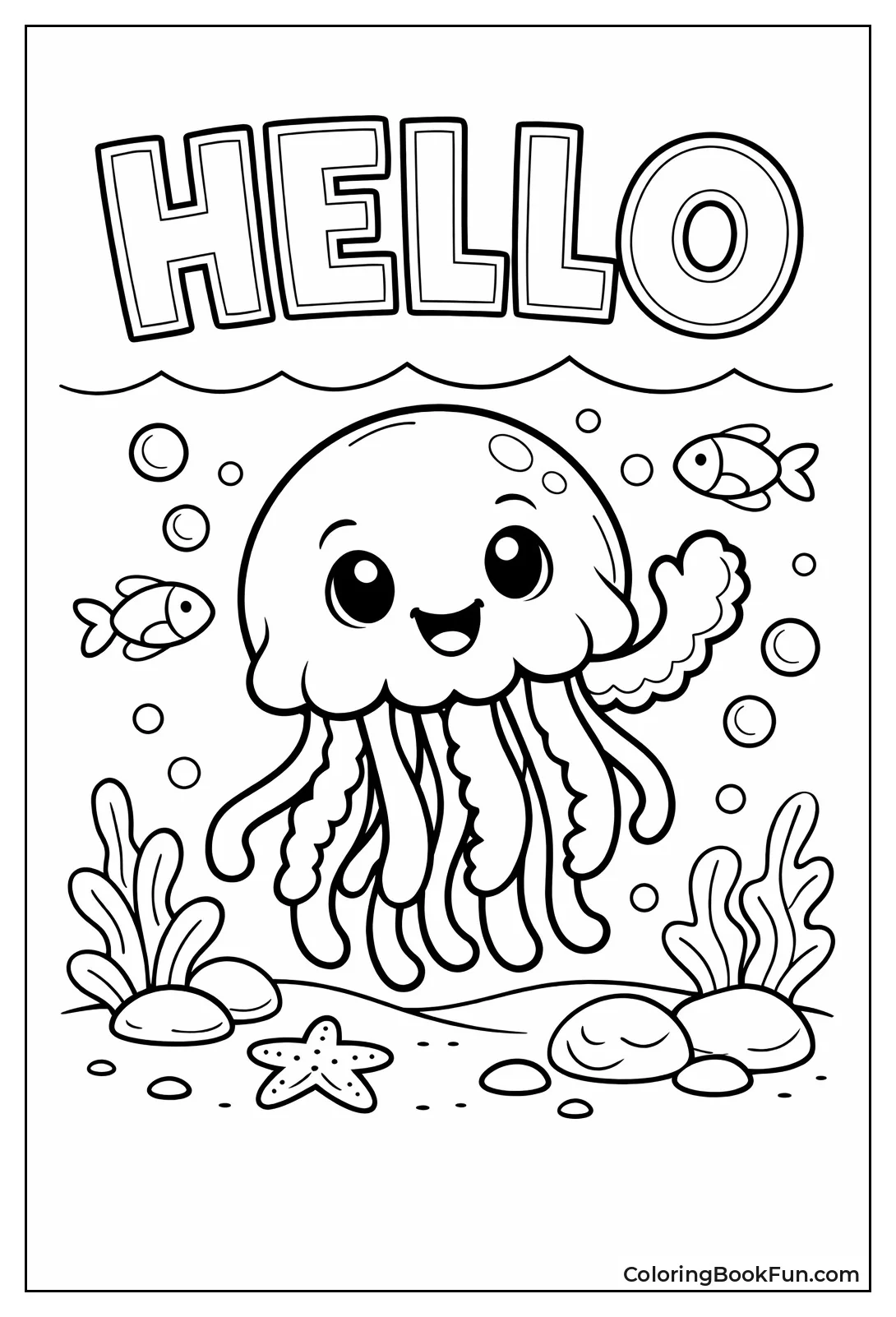 Friendly Jellyfish Greeting