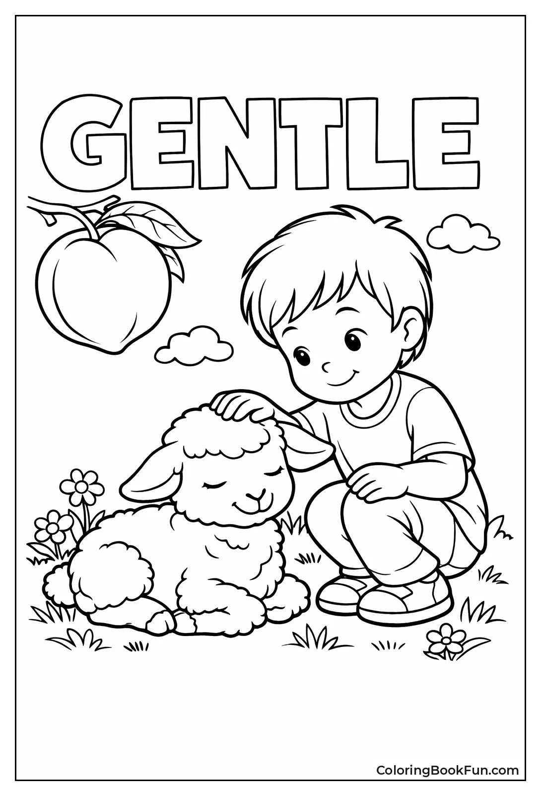 Gentleness Peach Lamb