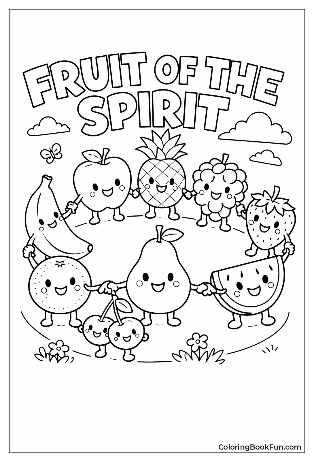 Kawaii Fruit Friends