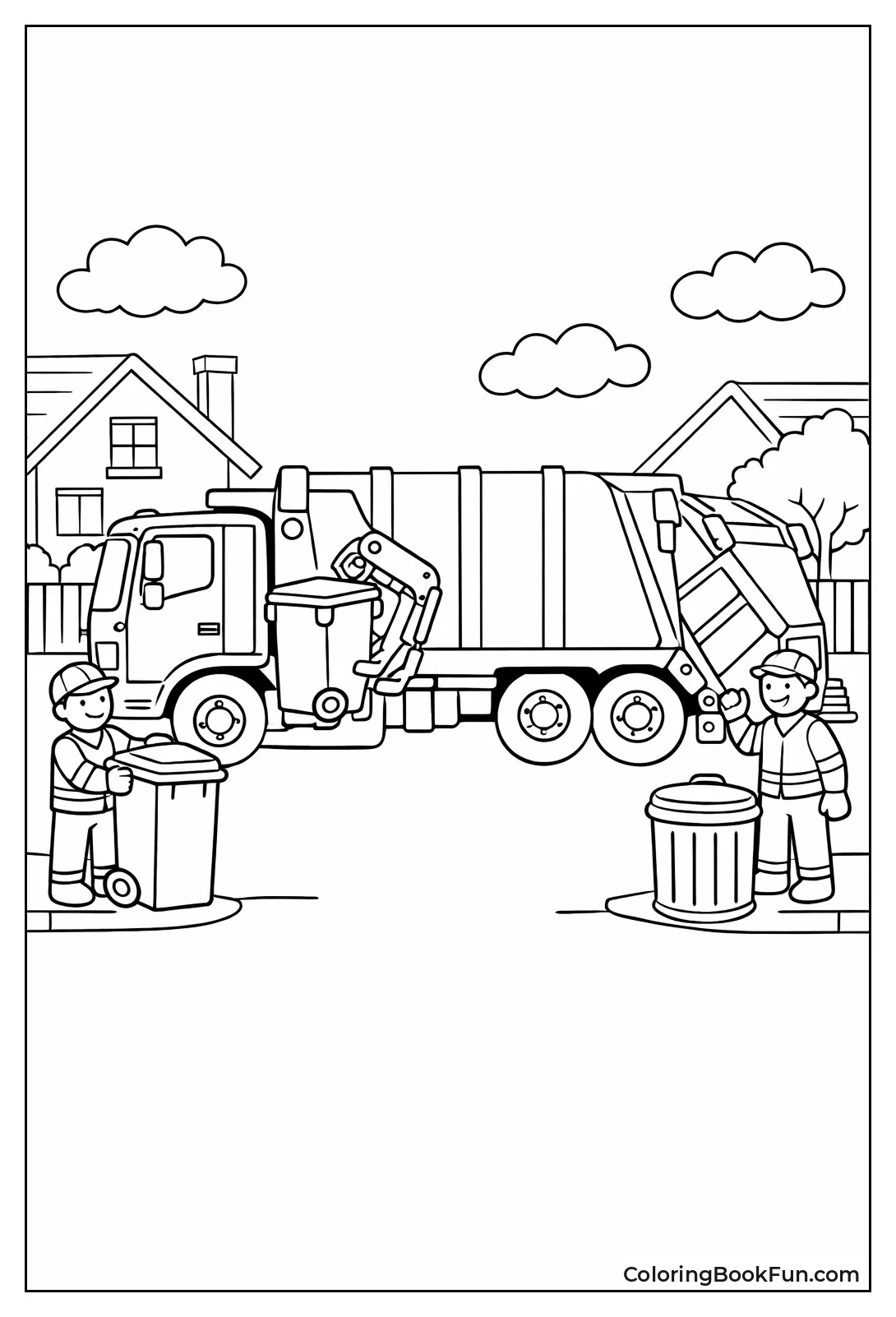 Parked Neighborhood Street