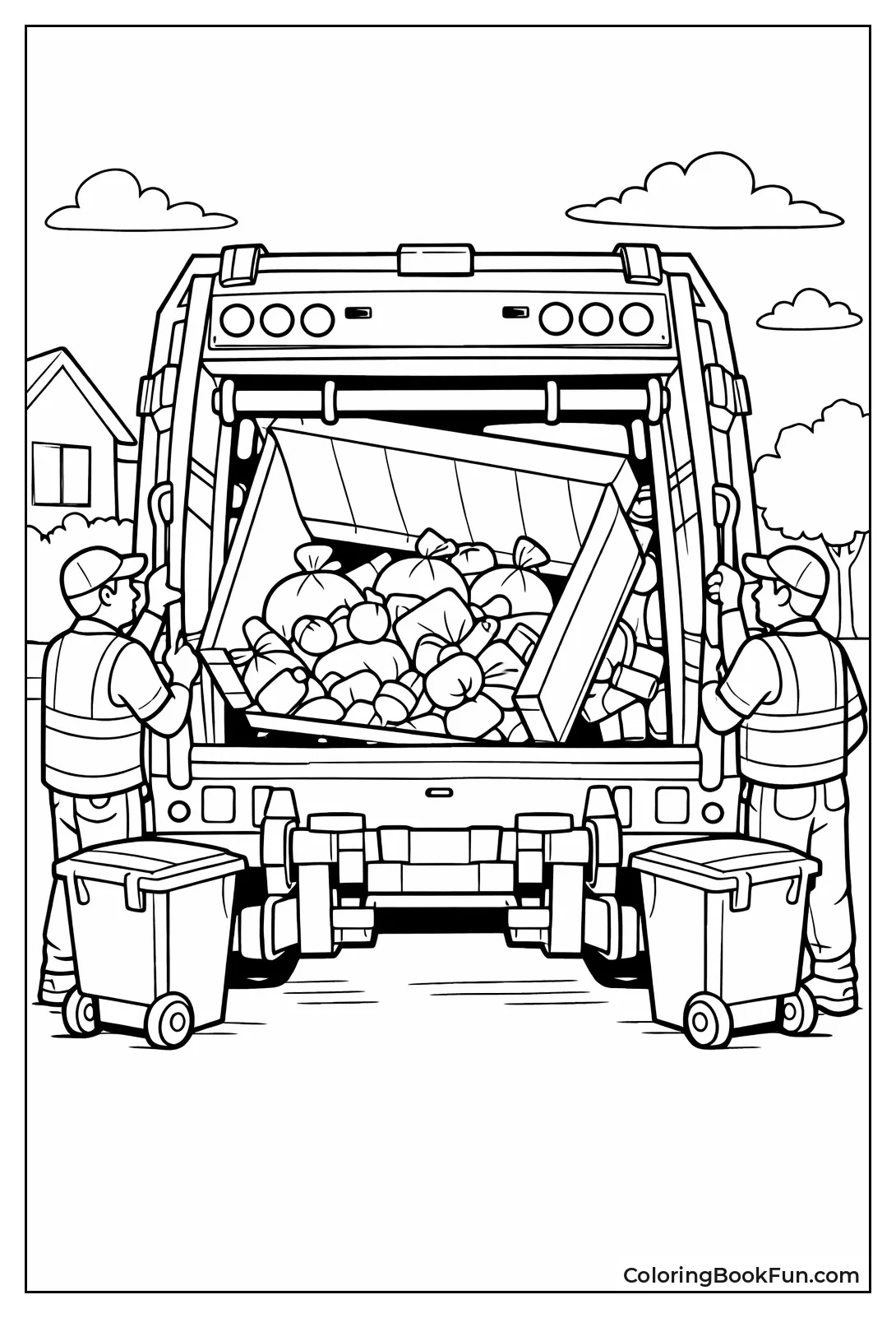 Rear Compacting View