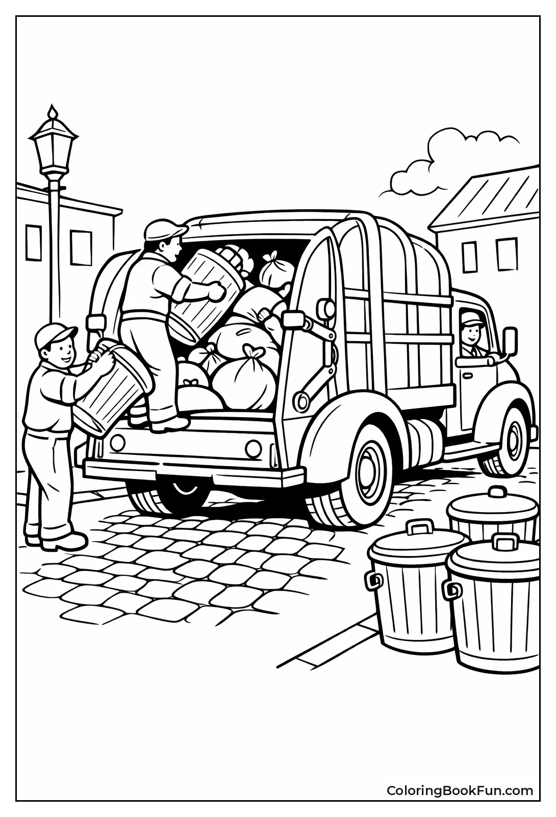 Vintage Waste Hauler