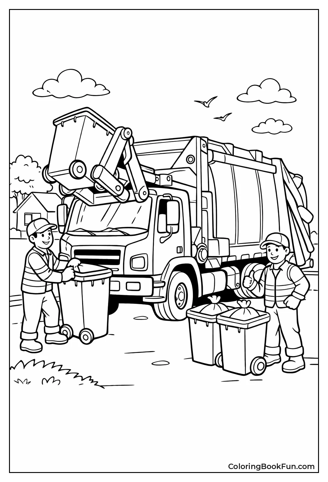 Waste Management Truck