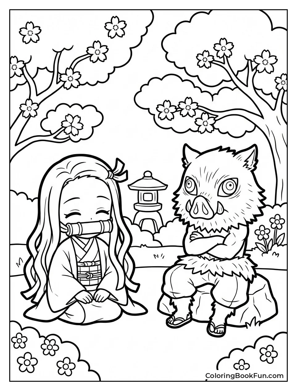 Garden Inosuke Nezuko