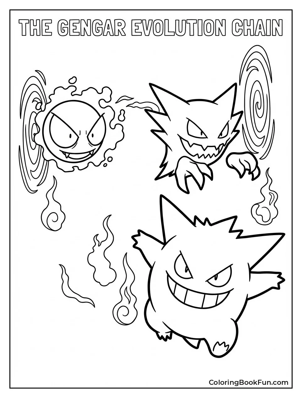 Gengar Evolution Line