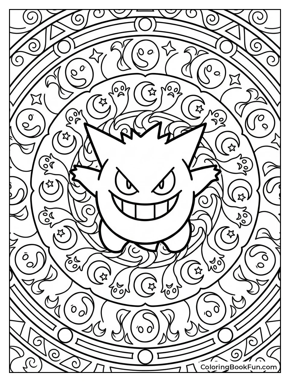 Gengar Mandala