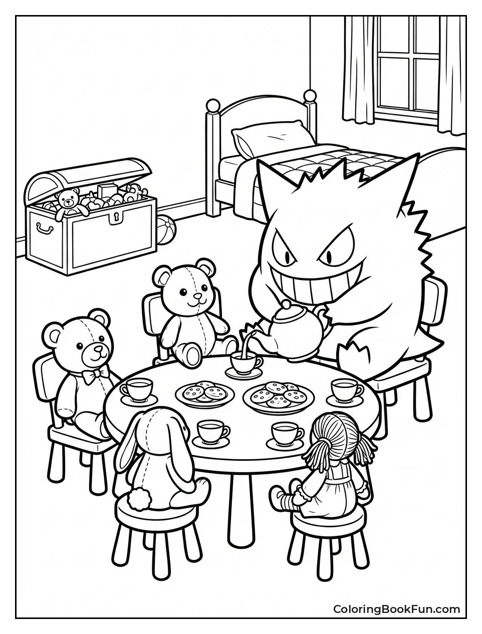 Gengar's Tea Party