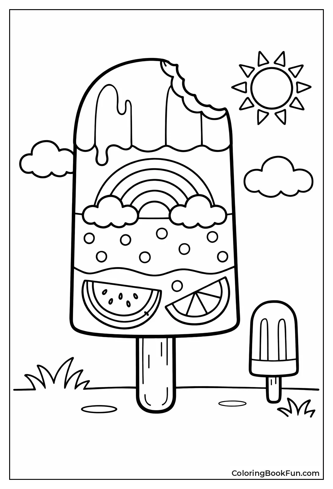 Giant vs Mini Popsicles