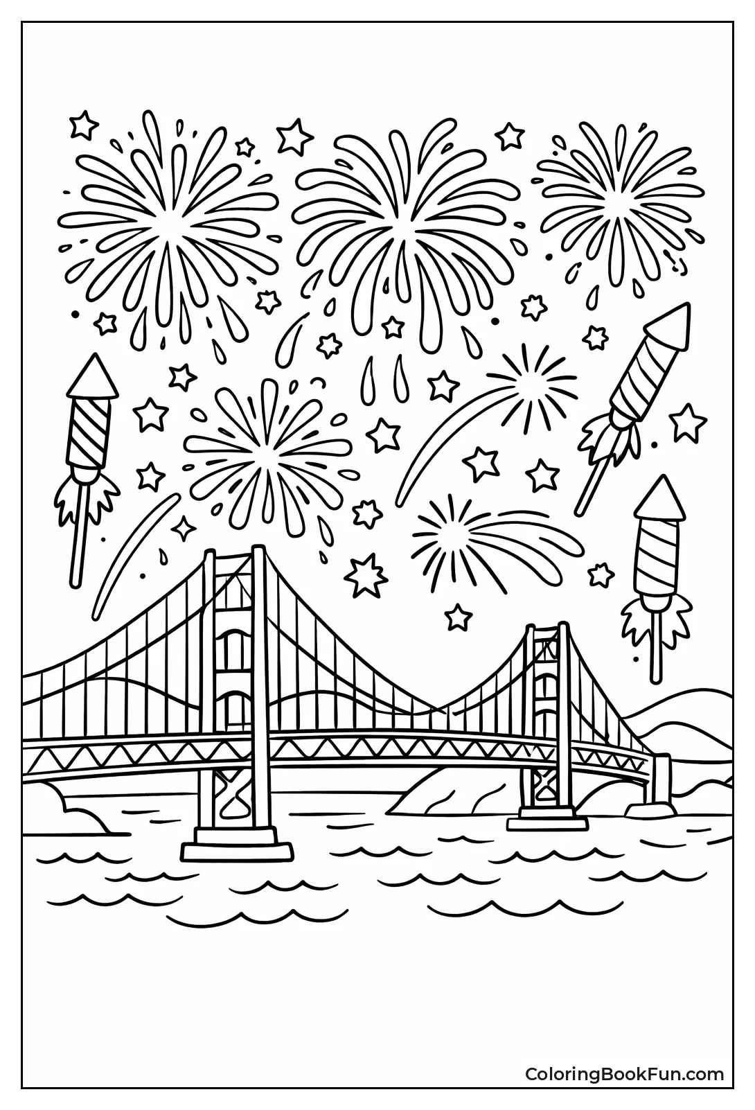 Golden Gate Fireworks