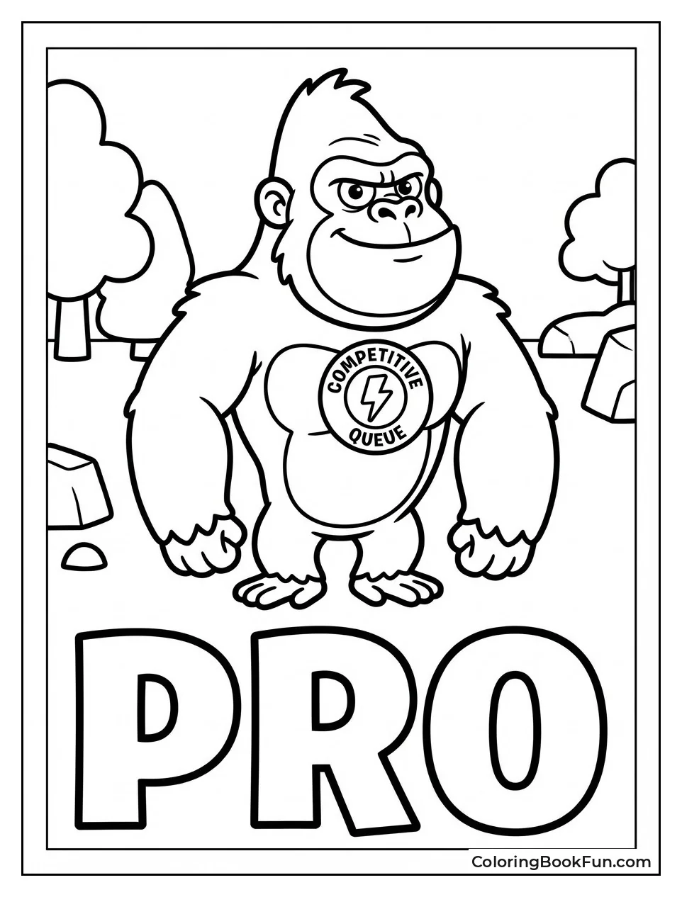 Competitive Badge Monke