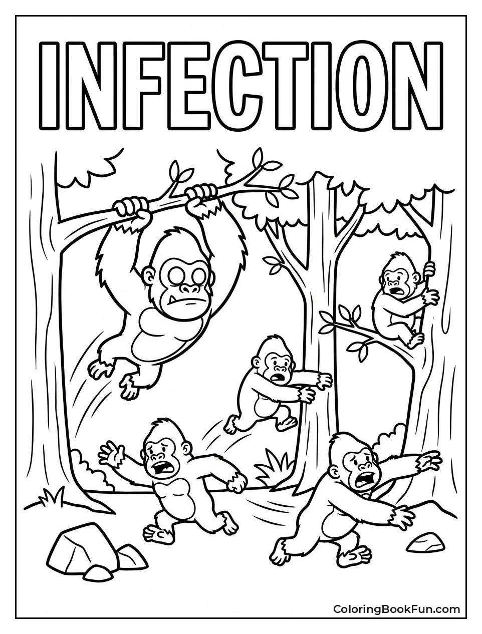 Infection Chase Scene