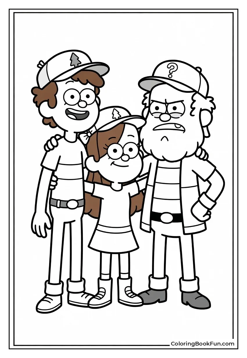 Gravity Falls Heroes