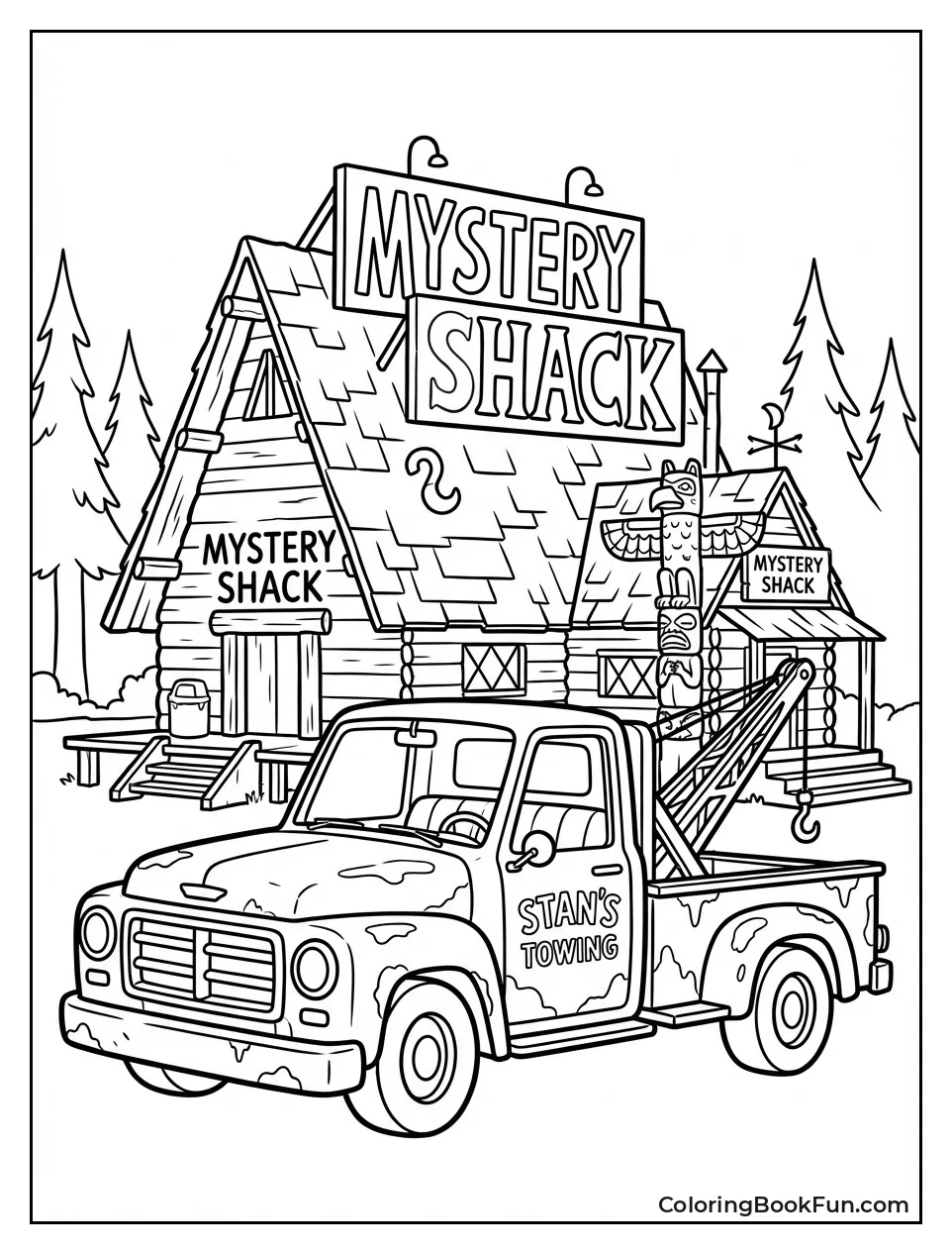 Stan's Wrecker Truck