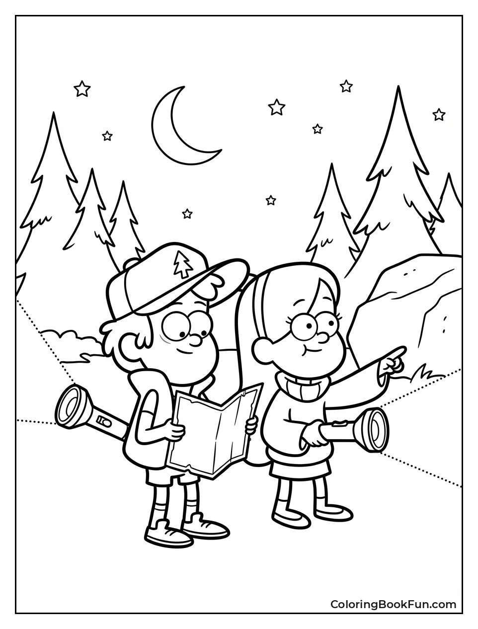 Twins Flashlight Hunt