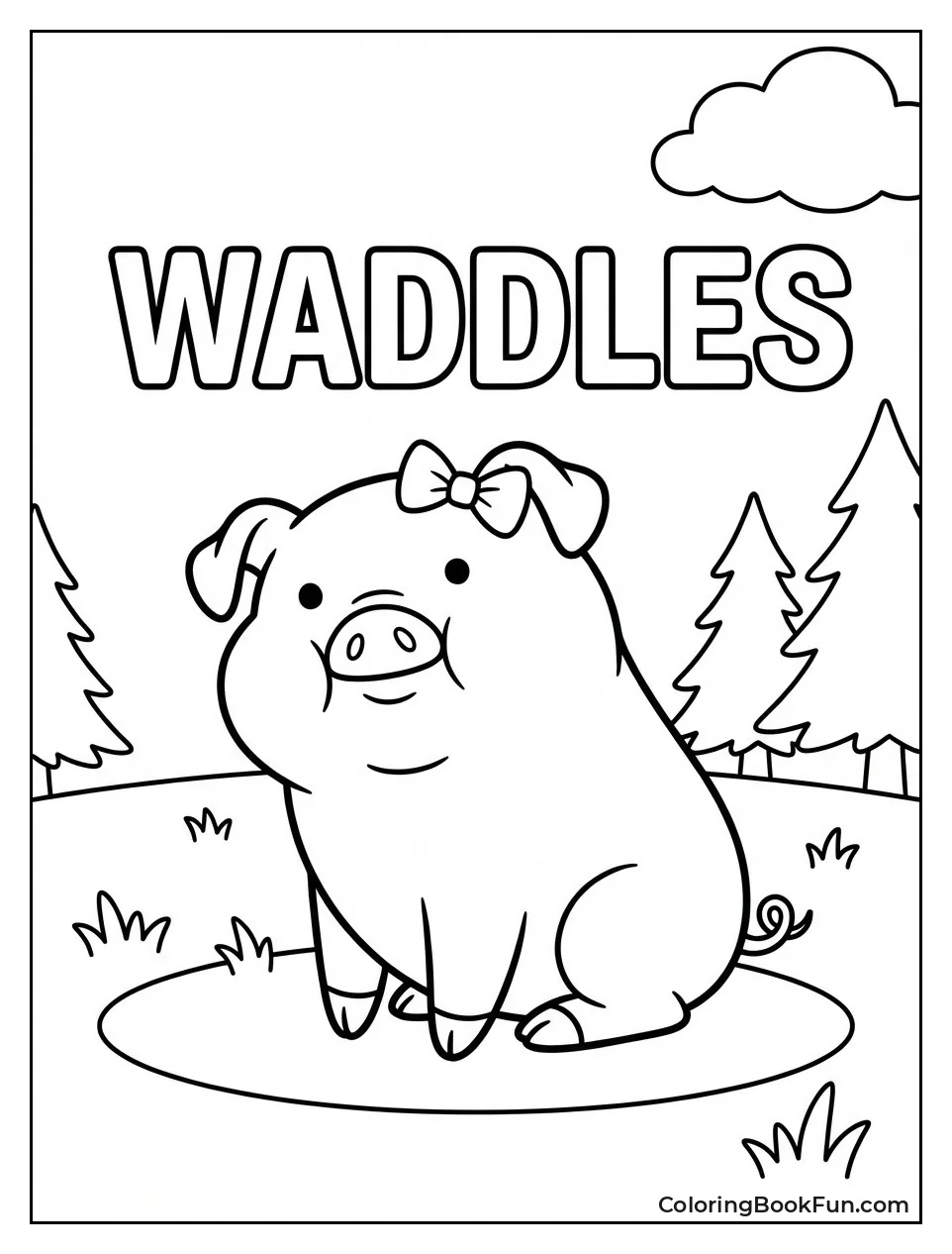 Waddles the Pig