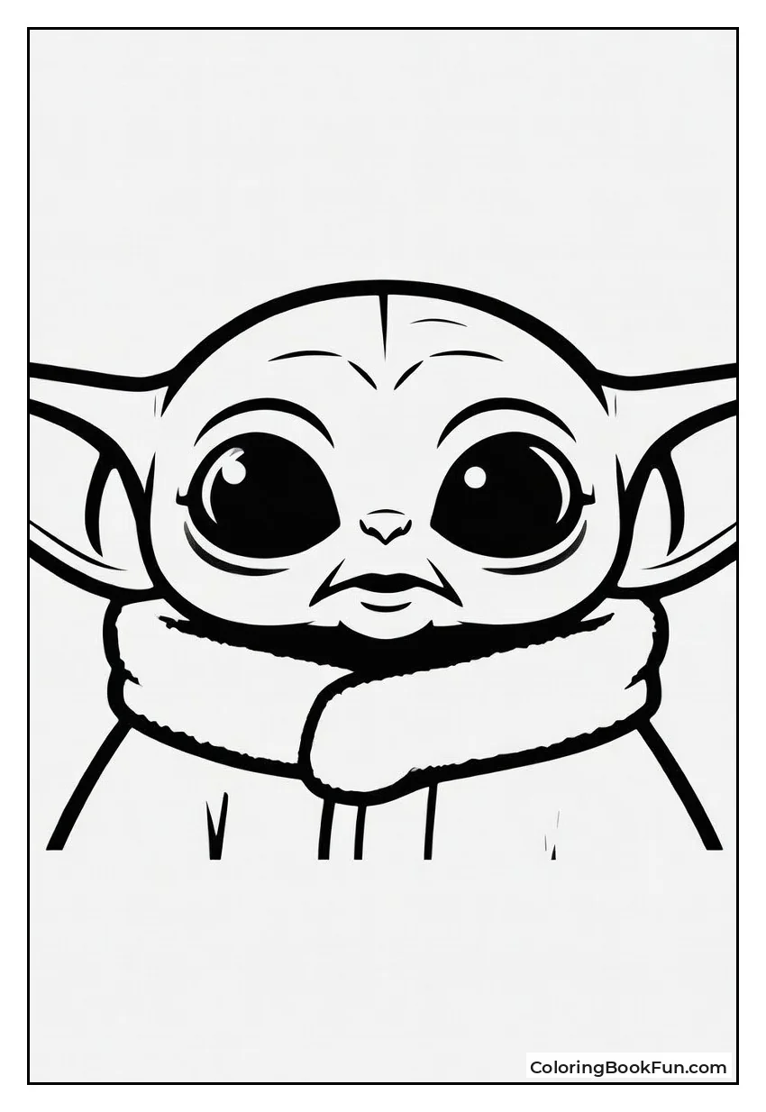 Adorable Baby Yoda