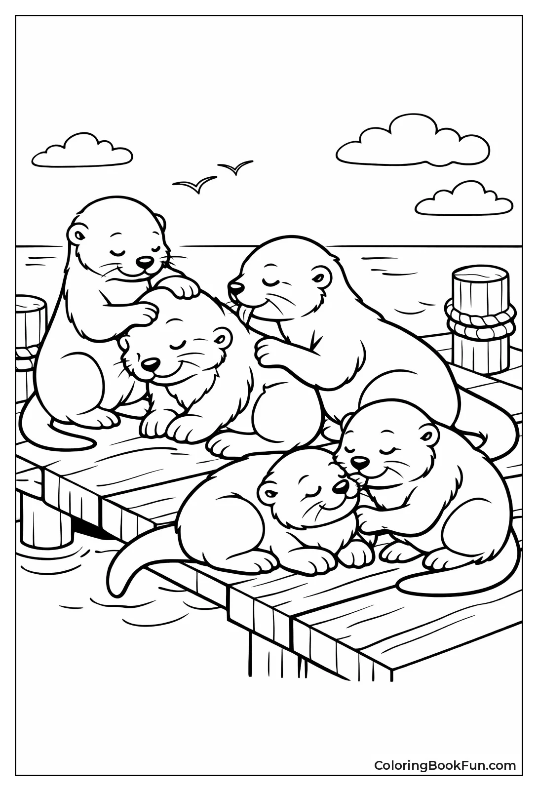 Grooming Otter Party