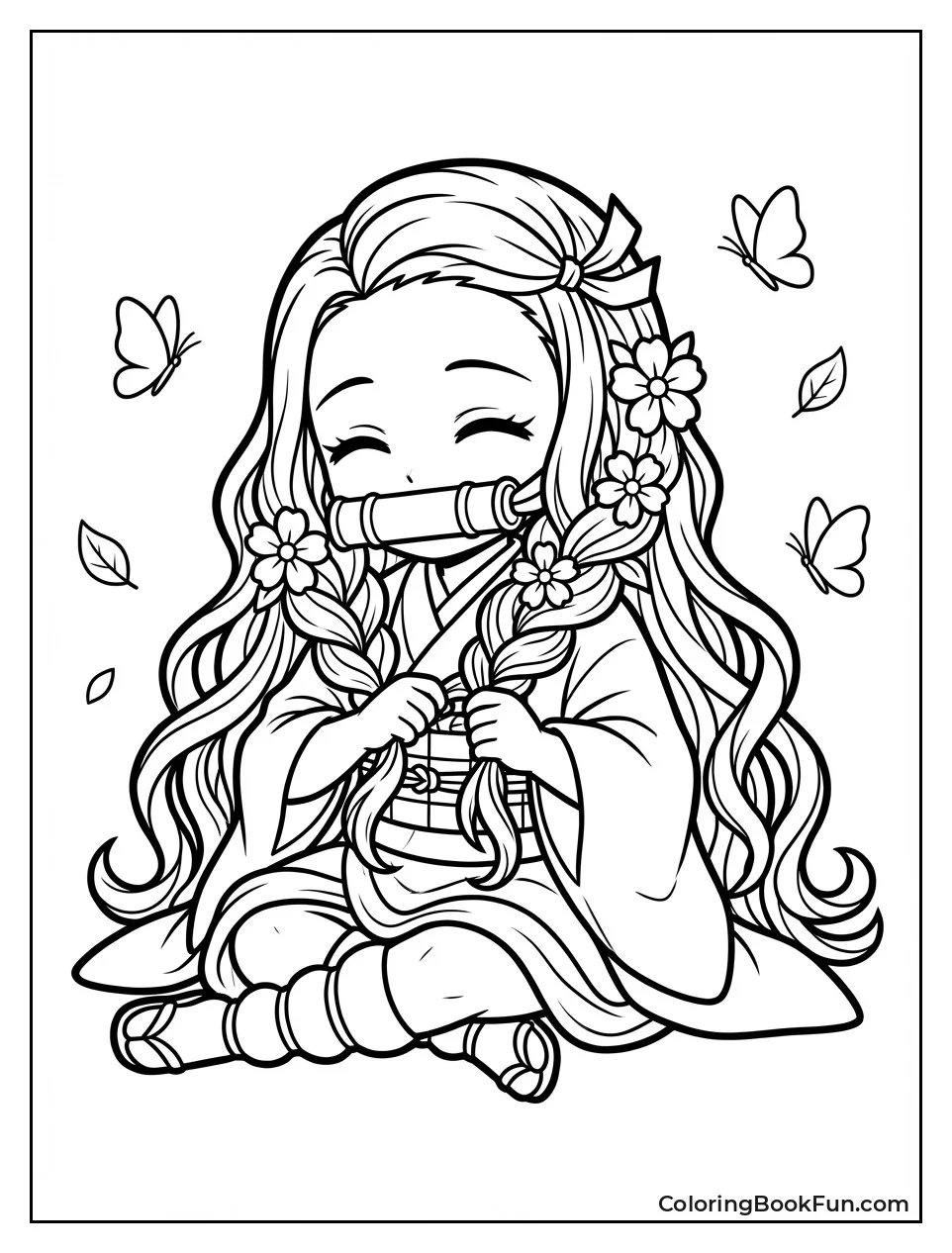 Hair Braiding Nezuko